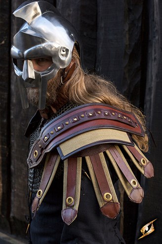 Roman Shoulder Armour - Brown Roman Shoulder Armour - Brown