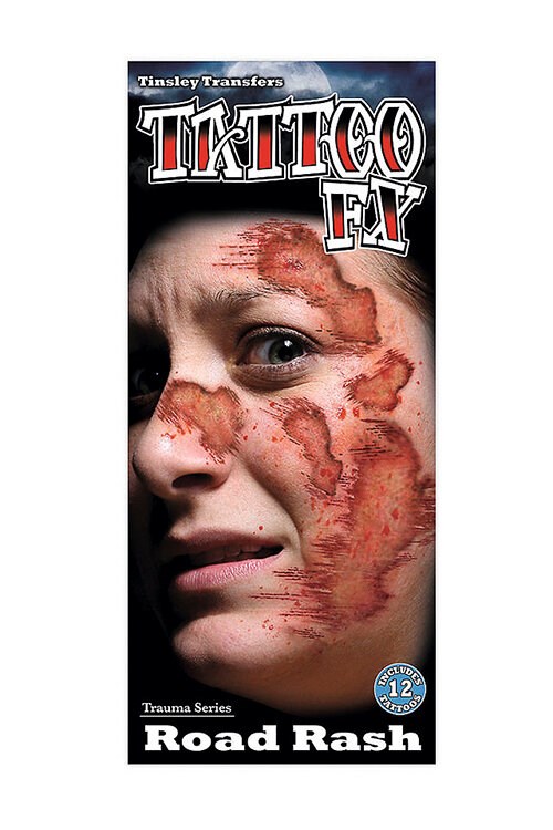 Road Rash Temporary Tattoo Product image