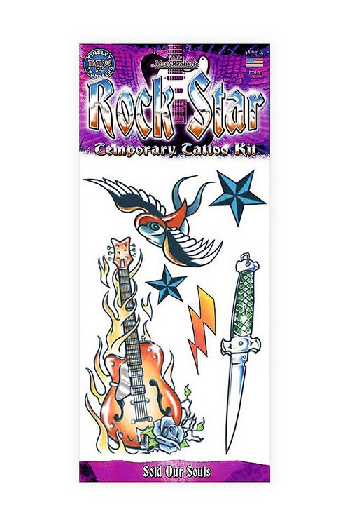 Souls Rock Star Temporary Tattoo Kit Product image