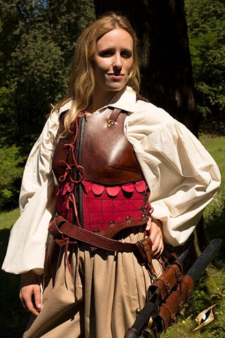 Female Leather Armour