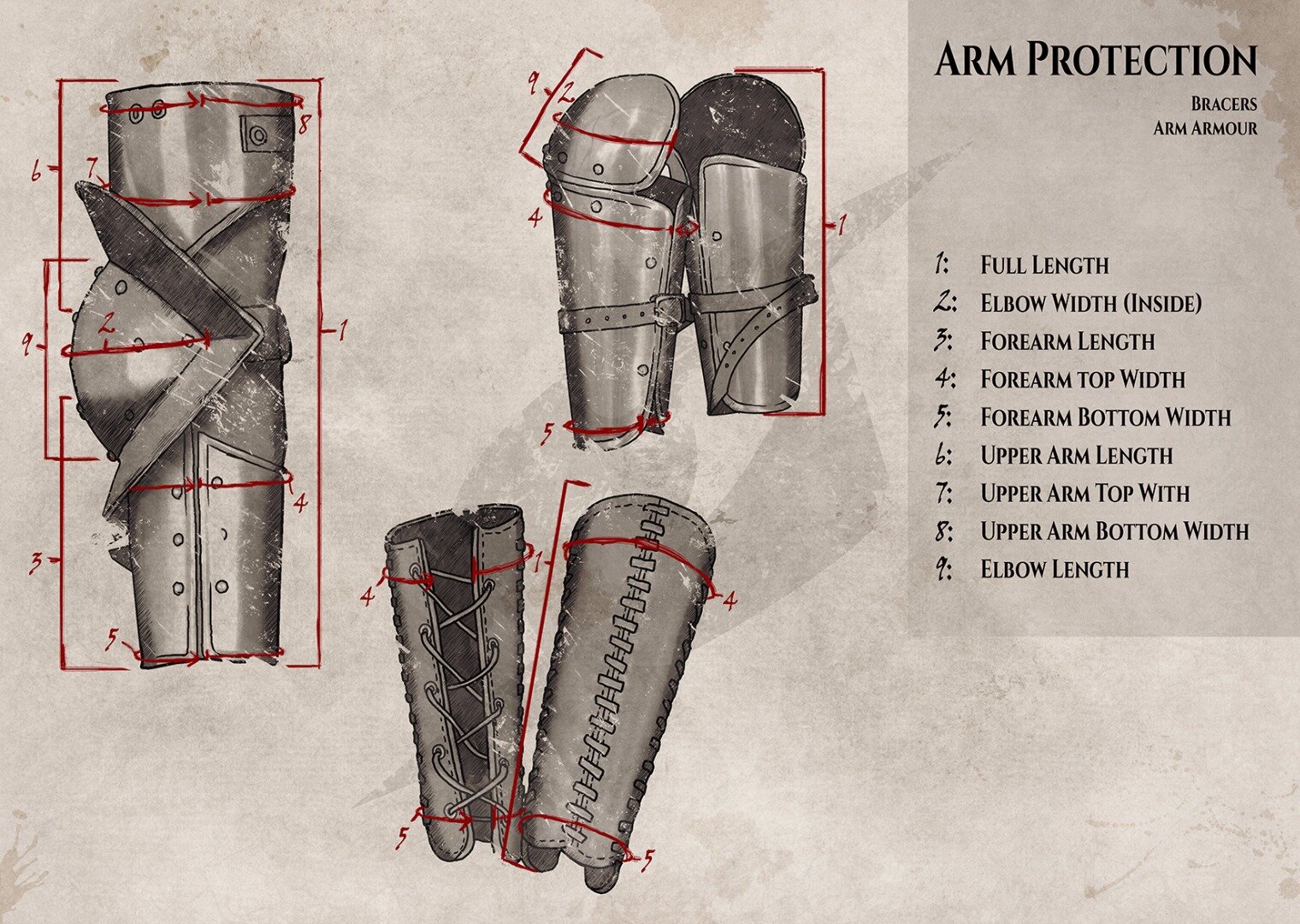 Viking Arm Protection - Epic Armoury