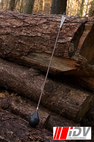 Arrow - Round Head - Brown Shaft Arrow - Round Head - Brown Shaft