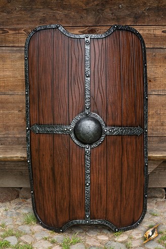 Titan Shield - Wood - 130x85 cm