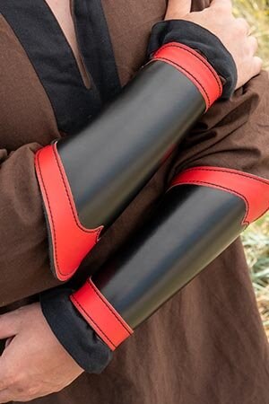 Samurai Bracers - Black/Red – Calimacil