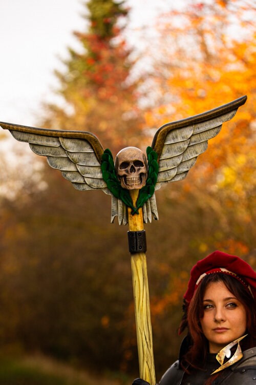 Battle Standard - Winged Skull Top Product image