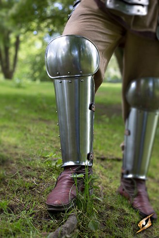 Enclosed Leg Protection - Polished Steel Enclosed Leg Protection - Polished Steel
