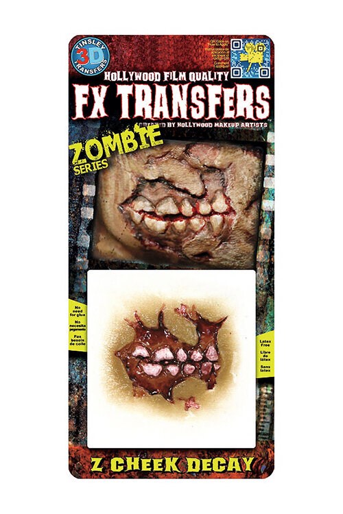 Zombie Cheek Decay 3D FX Transfers Product image