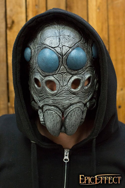Spider Trophy Mask - Steel|Bl - One-Size Product image