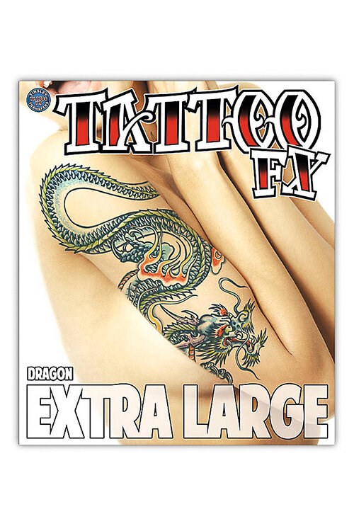 XL Dragon Temporary Tattoo Product image