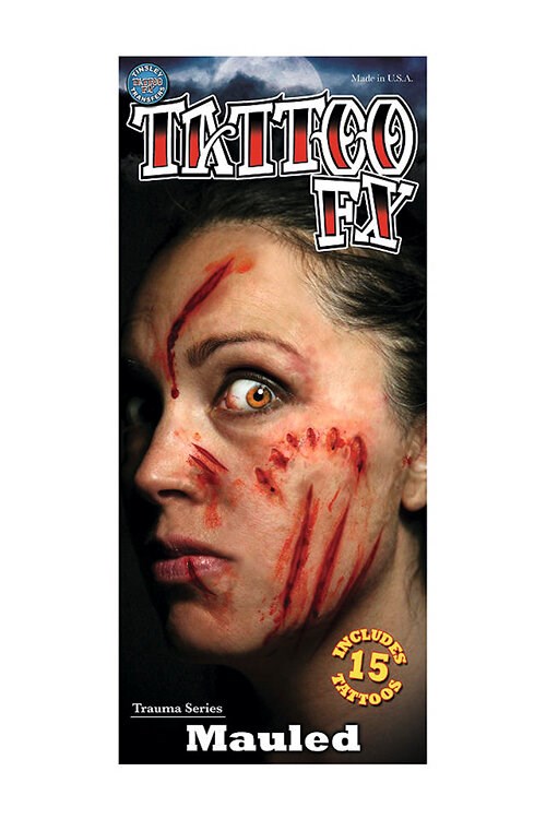 Mauled Temporary Tattoo Product image