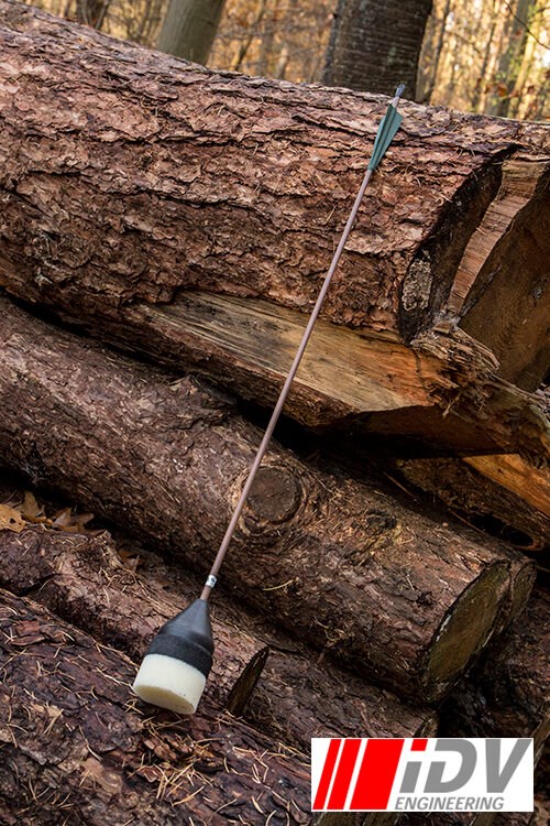 Flat Head Arrow - Brown Shaft Product image